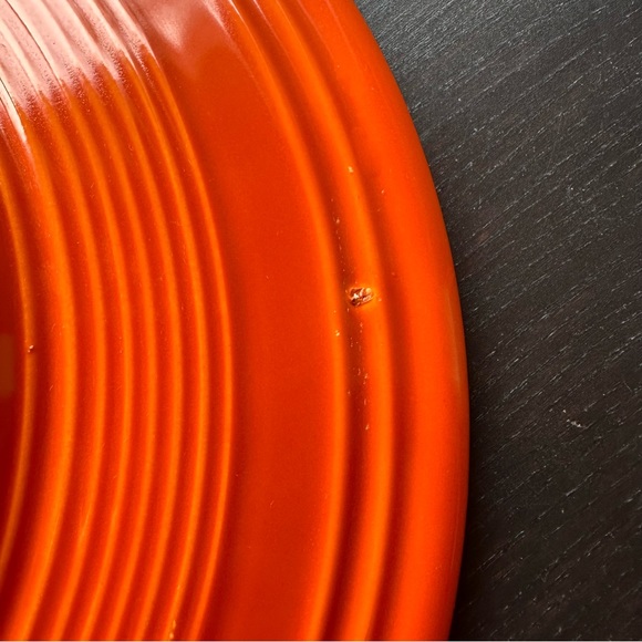 Fiestaware radioactive red plate - Picture 9 of 9